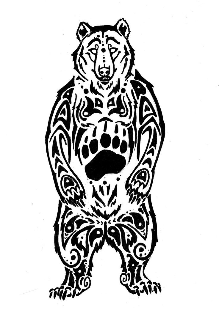 Tribal Bear | Tribal Bear Tattoo ...