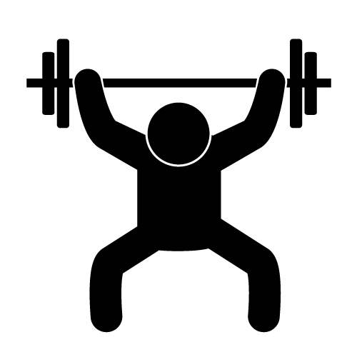 Weightlifting clipart