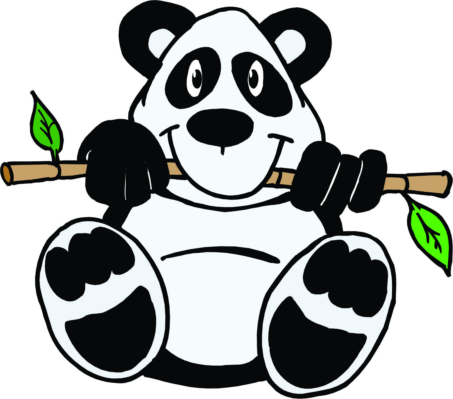 cartoon panda clip art – Clipart Free Download