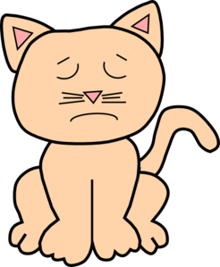 Sad Cat Clip Art – Clipart Free Download