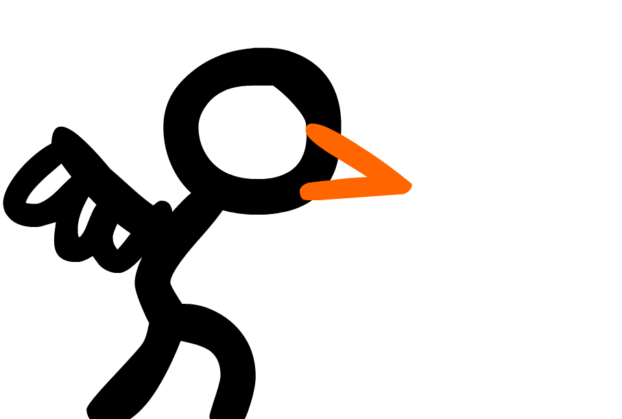 Stick Figure Bird | Free Download Clip Art | Free Clip Art | on ...
