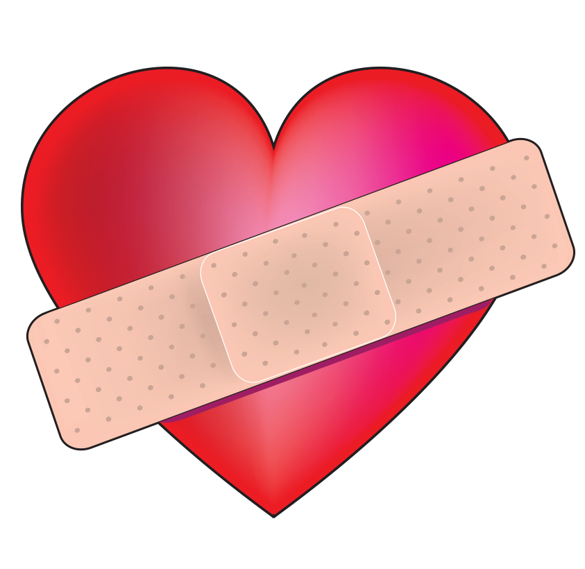 Bandaged Heart For Facebook - Facebook Symbols and Chat Emoticons