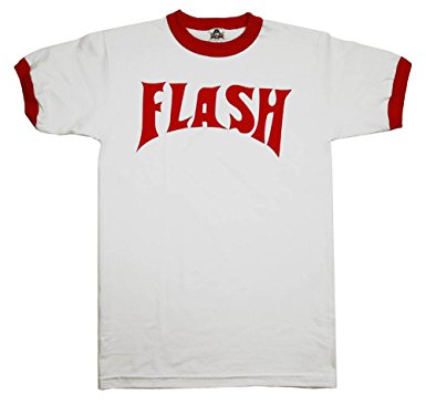 Amazon.com: Flash Gordon Logo Ringer T-Shirt: Movie And Tv Fan T ...