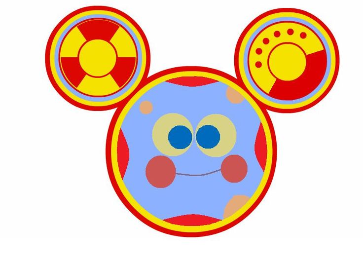 Mickey mouse lunch clipart