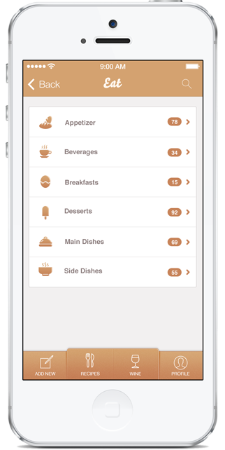 Food App Design Template in Swift - Objective-C - iPhone - Binpress