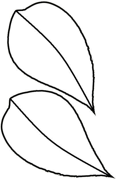 Best Photos of Flower Template Leaf Patterns To Cut Out - Tree ...