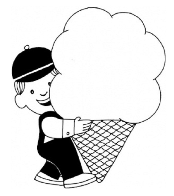 Ice Cream Scoops Coloring Pages - ClipArt Best