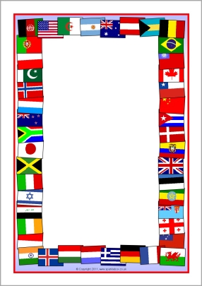 493 views Flags Of The World Border Clipart