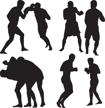 Mixed Martial Arts Clip Art Vector Images Illustrations ClipArt