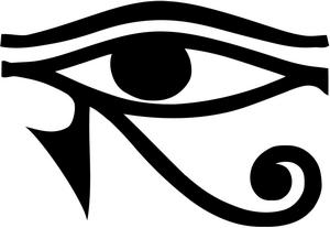 Eye of Horus Egyptian Decal...