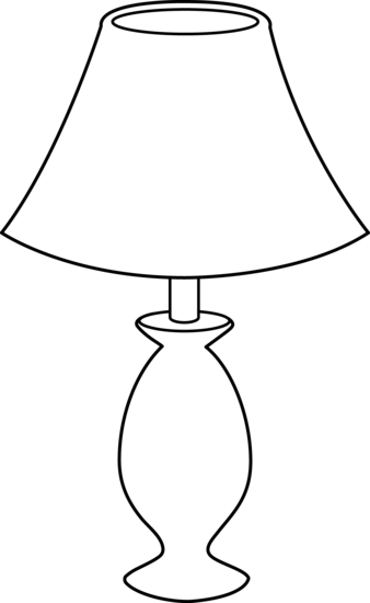 Lamp Outline | Free Download Clip Art | Free Clip Art | on Clipart