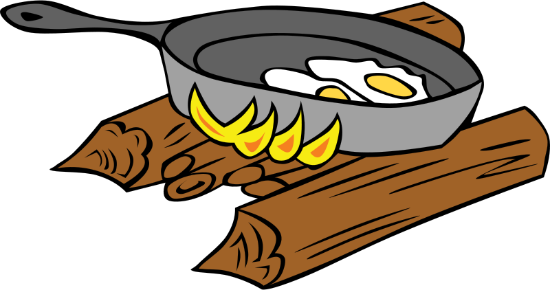 Clipart of cooking food