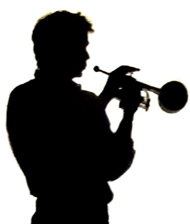 Trumpet Silhouette Clipart