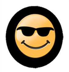 All Things Jeep - Smiley Face with Sunglasses Tire Cover