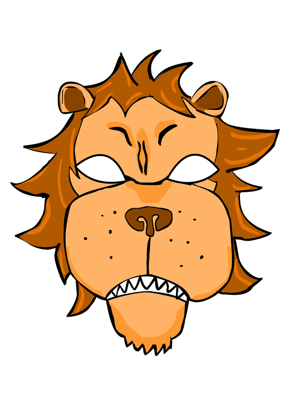 Lion Mask - ClipArt Best