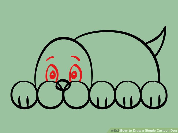 How to Draw a Simple Cartoon Dog: 11 Steps (with Pictures) - ClipArt Best -  ClipArt Best