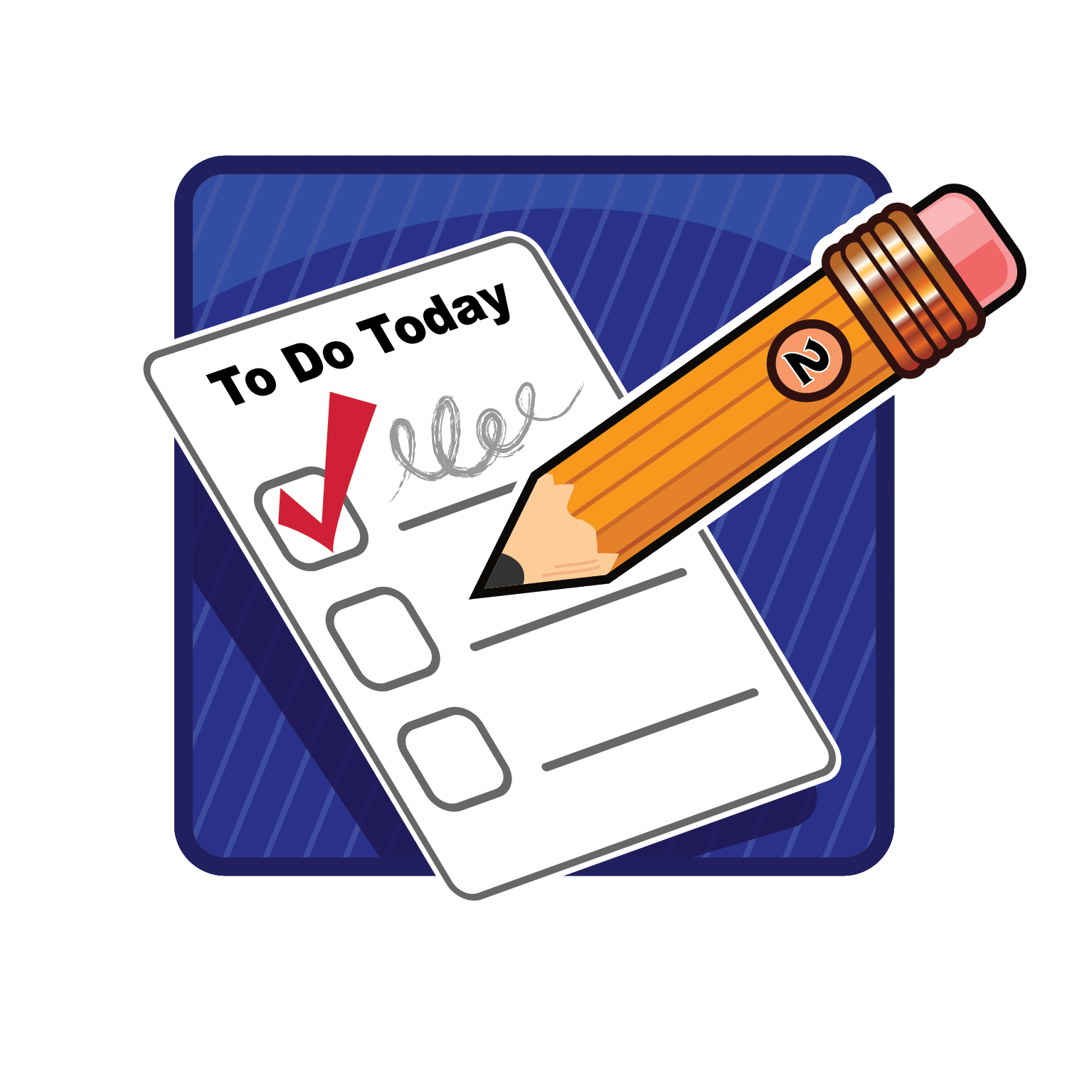 Things to do list clip art