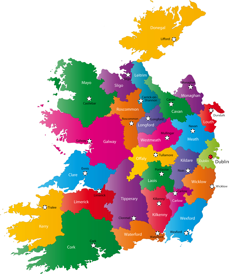 Ireland. Information about over 10,000 places in all counties ...