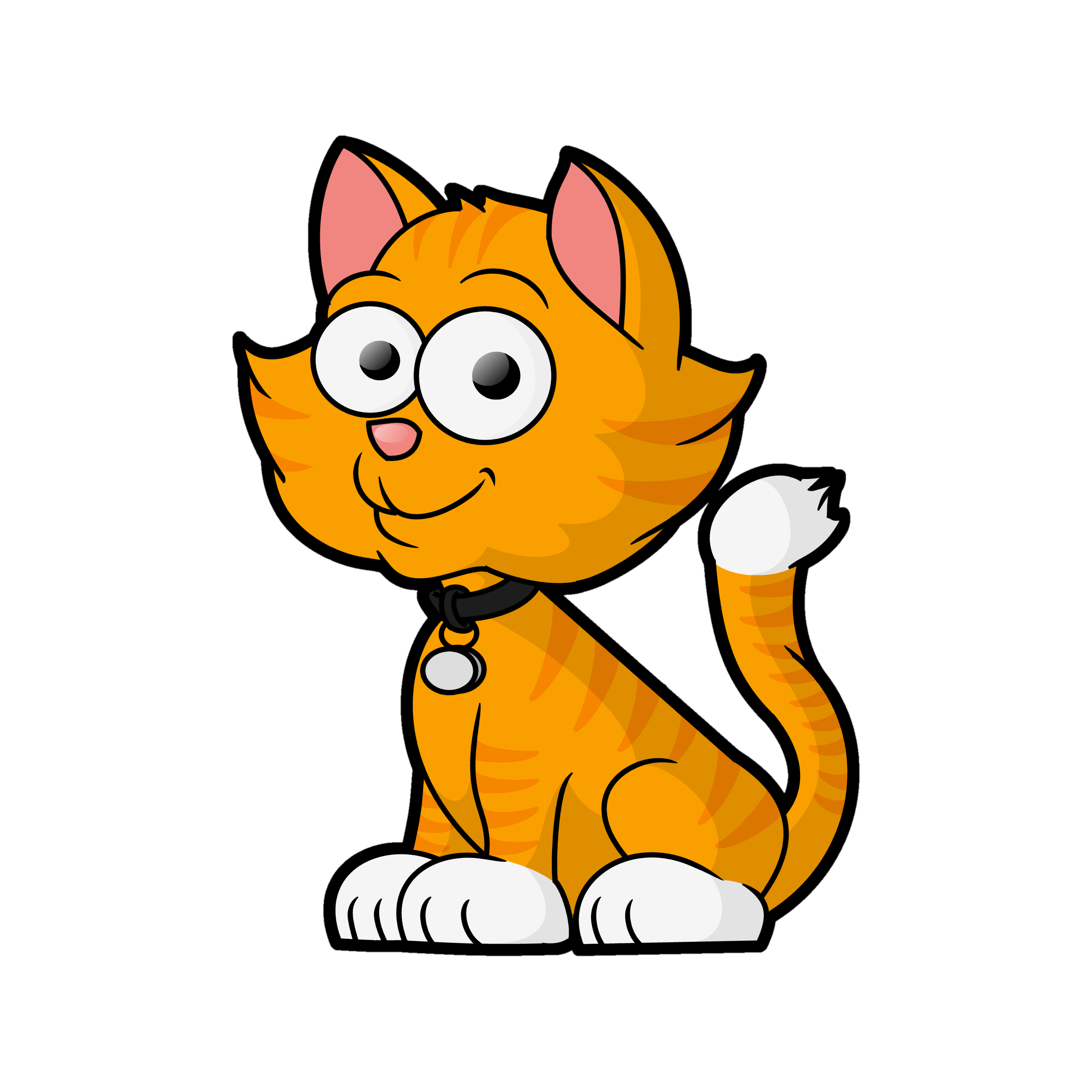 Free animated kitten clipart