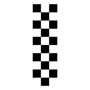Checkered finish line clipart