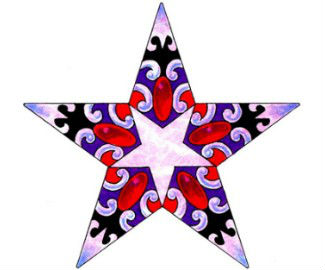 533 views Five Point Star Tattoo Designs - ClipArt Best