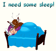 Animations A2Z - animated gifs of sleeping people