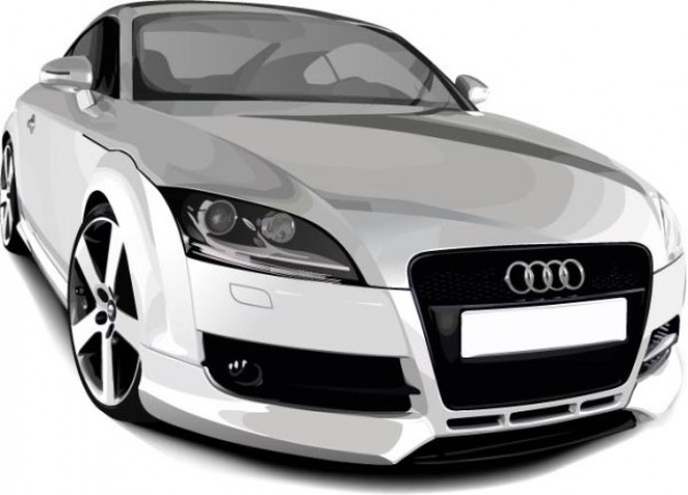 audi car vector illustrator | Download free Vector