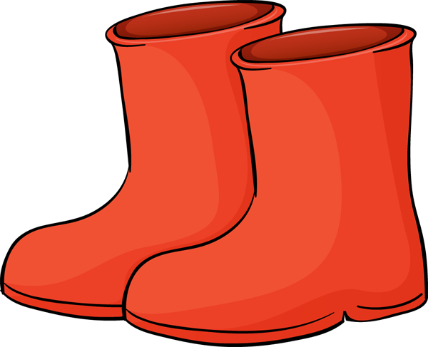 Rain Boots Clip Art Vector - quoteko.