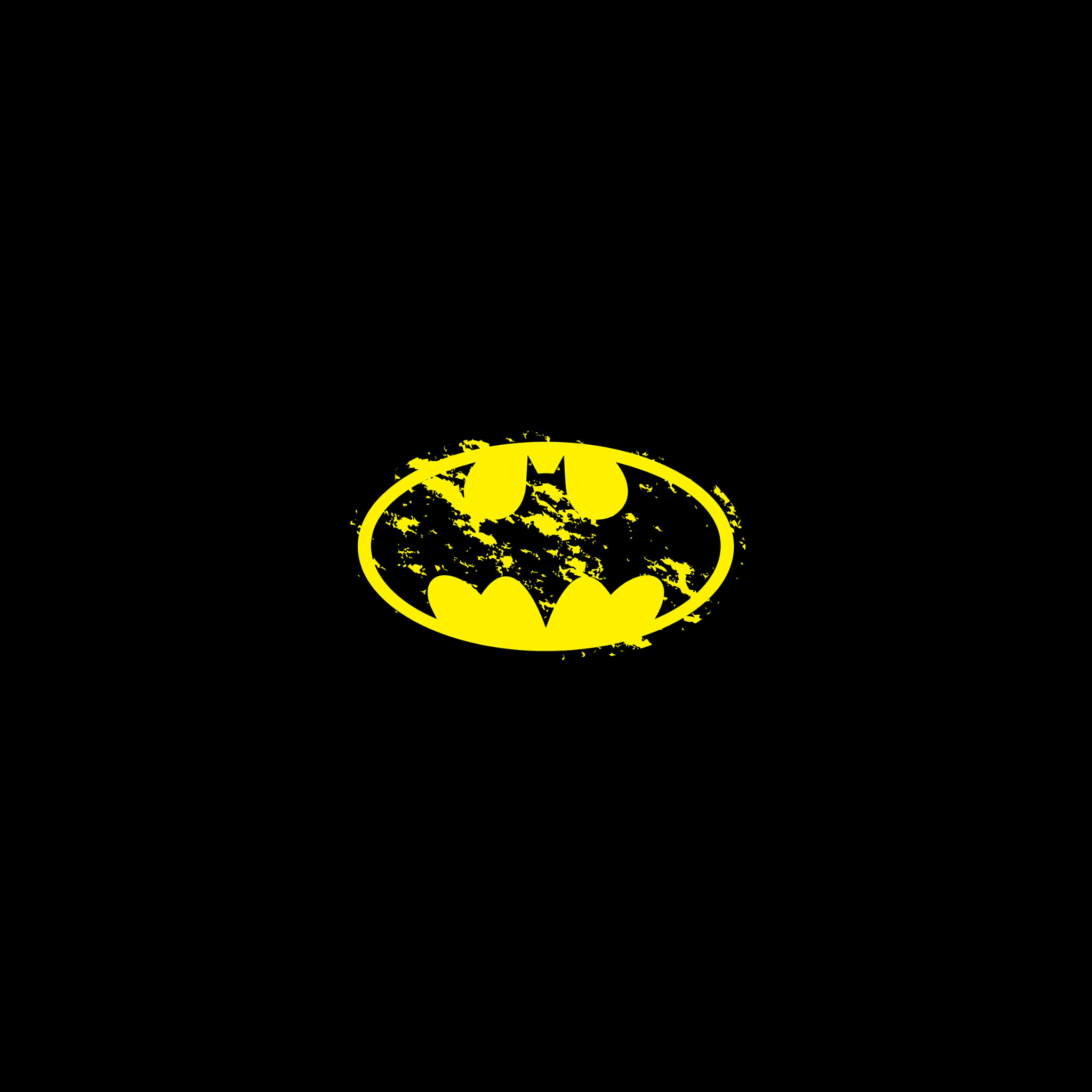 FREEIOS7 | batman-logo-one - parallax HD iPhone iPad wallpaper
