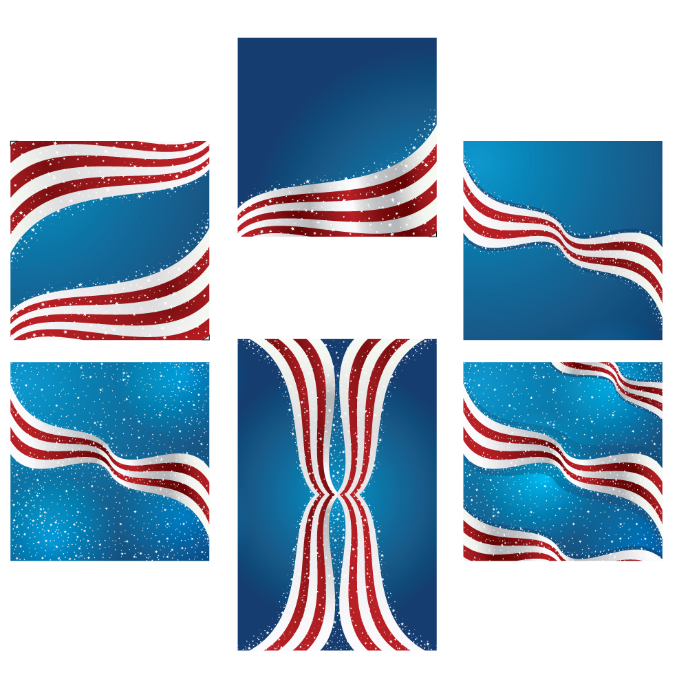 United States Flag Background Vector | DragonArtz Designs (we ...