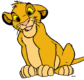 Baby Lion Clip Art