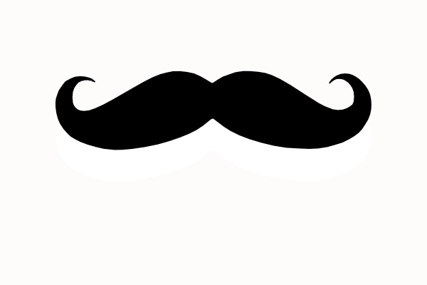 Moustache clip art - vector clip art online, royalty free & public ...
