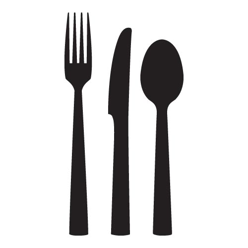 Fork and knife clipart free
