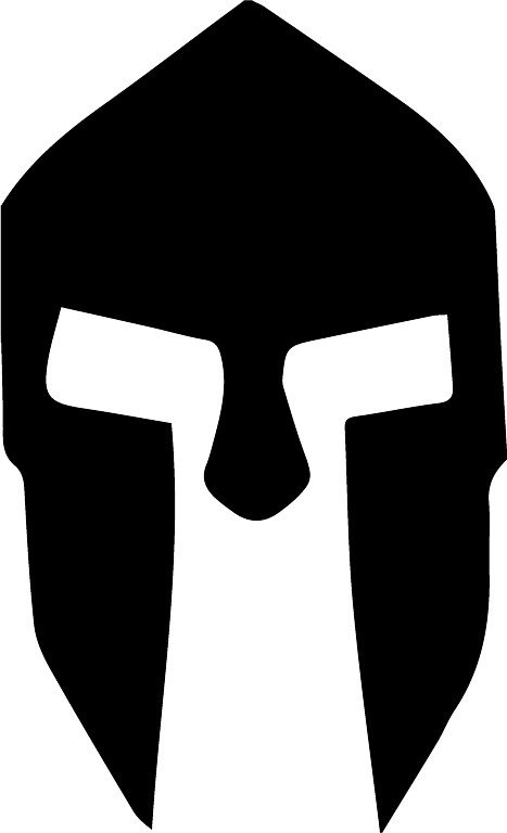 Spartan helmet clip art