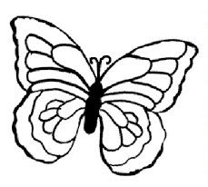 Chocolate Butterfly Template - ClipArt Best