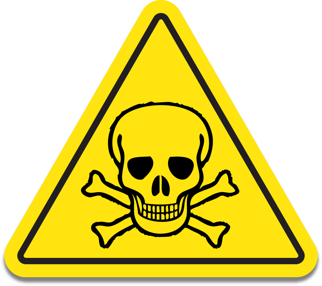 Warning hazard signs stickers, 17756, Signs, Symbols, Maps ...