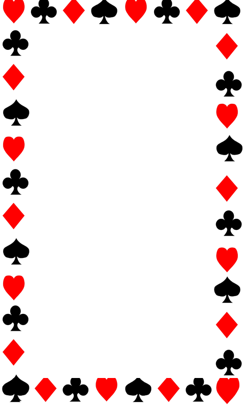 cards border clipart best