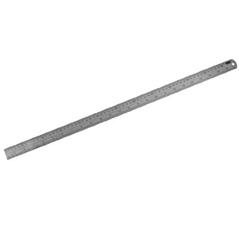 uxcell Stainless Steel 60cm 24 Inch Metric Straight Ruler ...