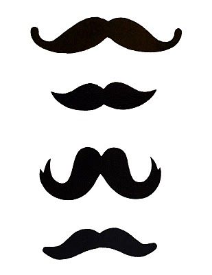Mustache Template | Printable Photo ...