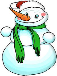 Free Snowman Clipart - Animated Snowmen - Free Christmas Clipart