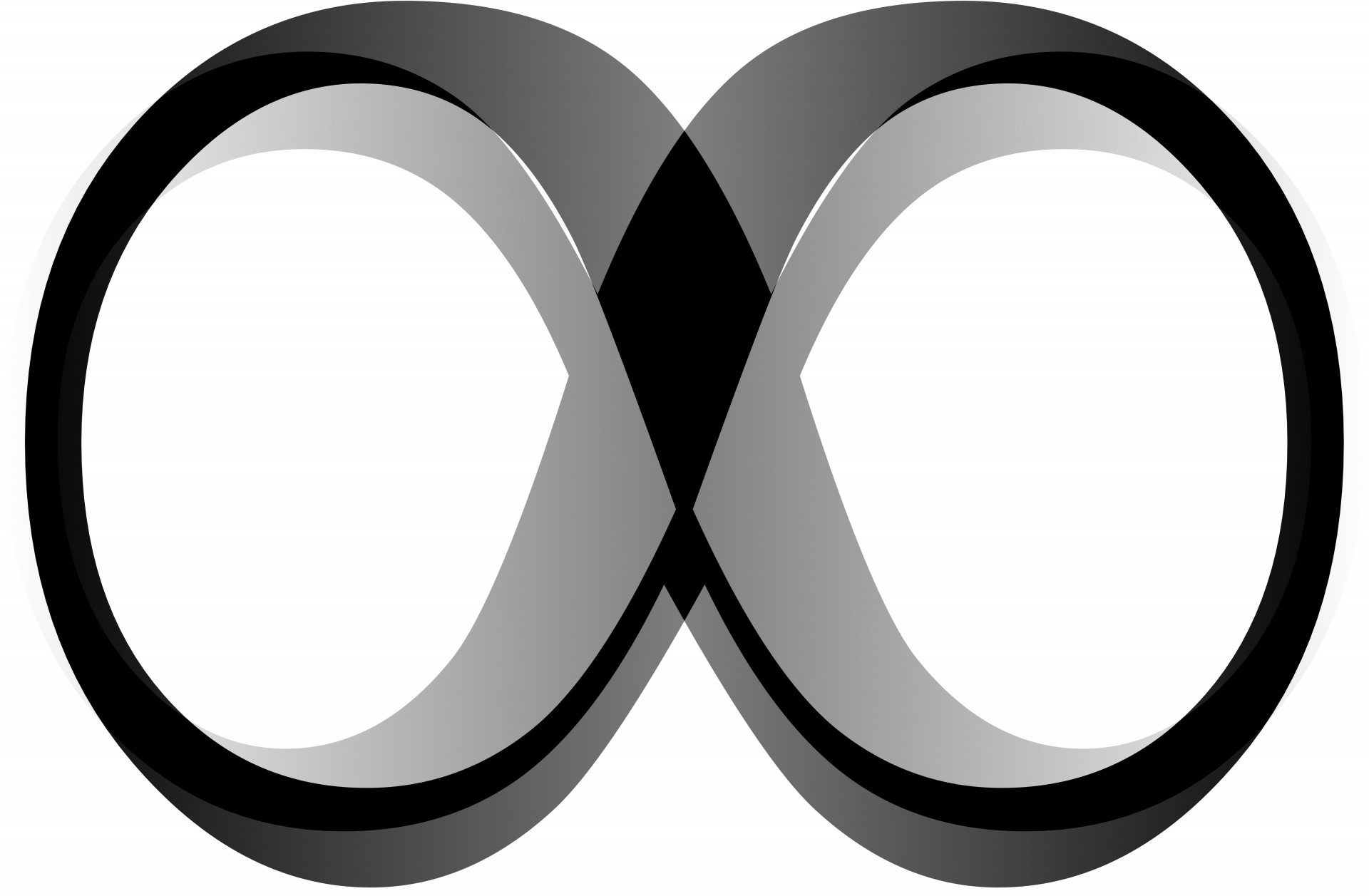 Black Infinity Symbol Free Stock Photo - Public Domain Pictures