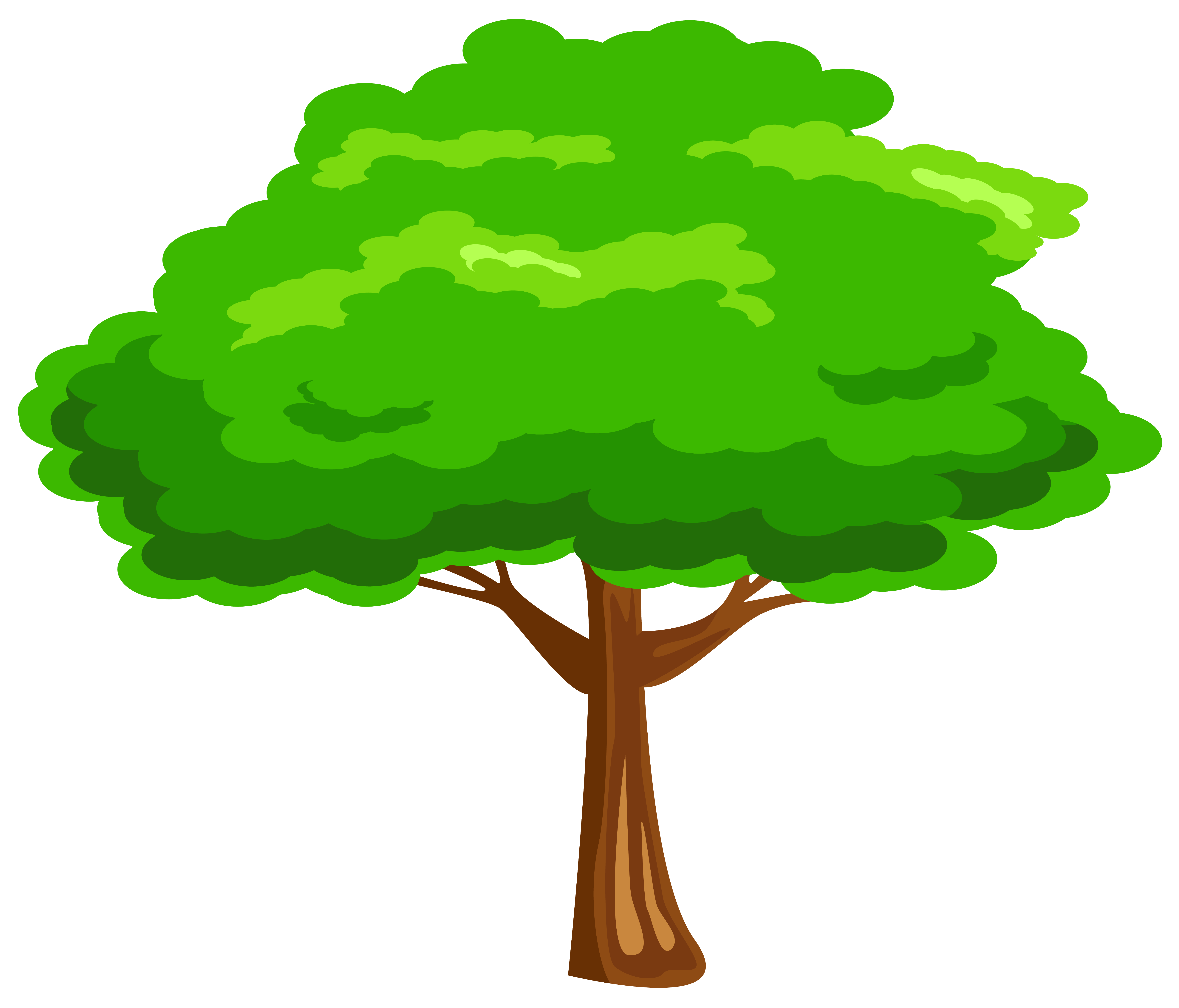 free clip art green tree - photo #21