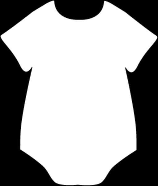 Onesie Outline Clipart