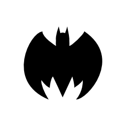 Batman Logo Silhouette - ClipArt Best