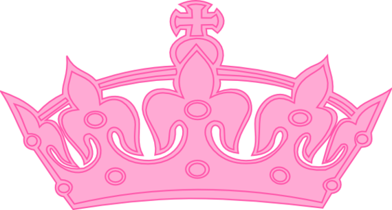 Pink Princess Crown Clipart - Free to use Clip Art Resource