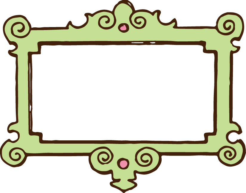 Clip art picture frames