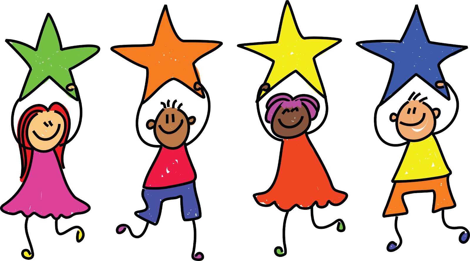 Kindergarten Kids Clipart - Free Clipart Images