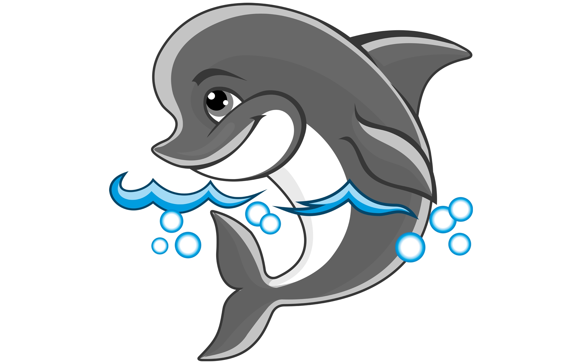 Pics Of Cartoon Dolphins | Free Download Clip Art | Free Clip Art ...