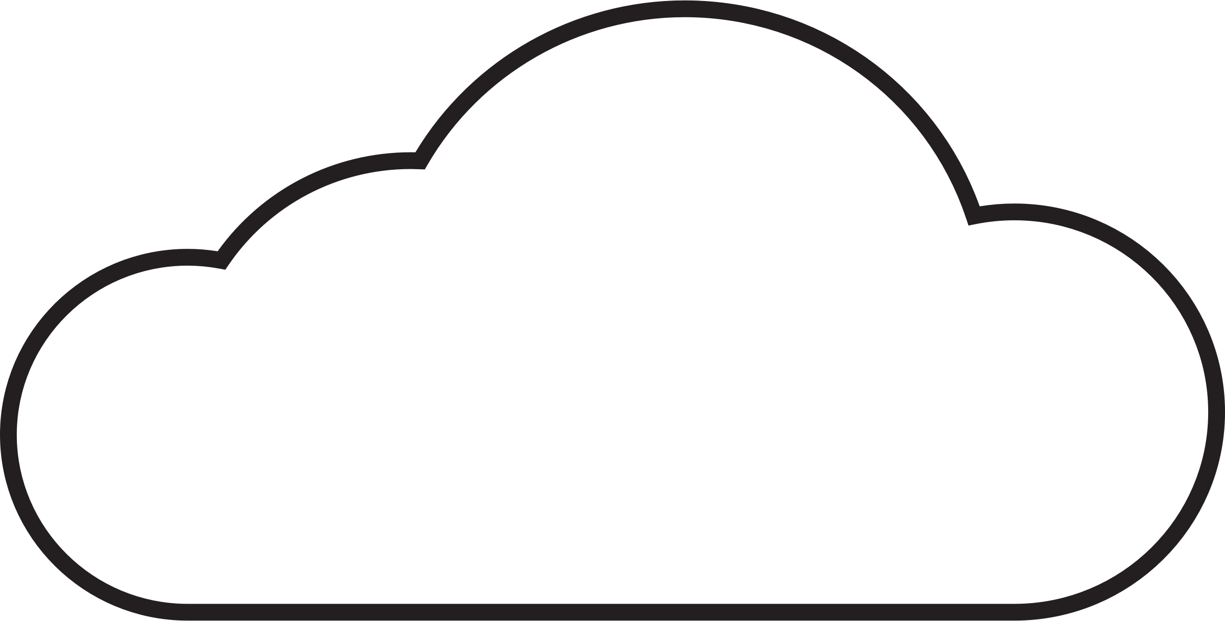 Cloud Outline Icon - Free Icons and PNG Backgrounds
