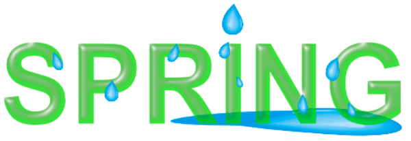 Spring With Raindrops | Free Images - vector clip art ...